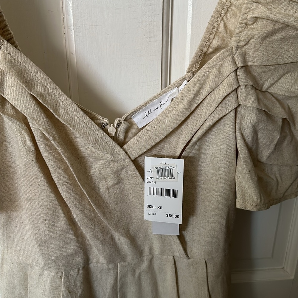 Linen Romper - Picture 2 of 5